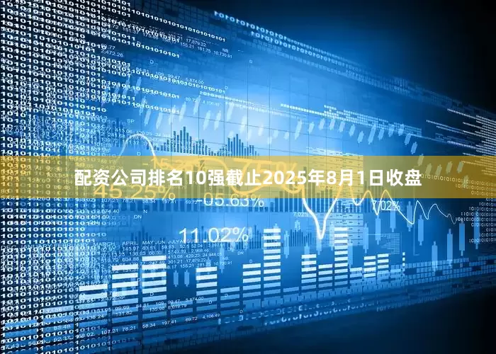 配资公司排名10强截止2025年8月1日收盘